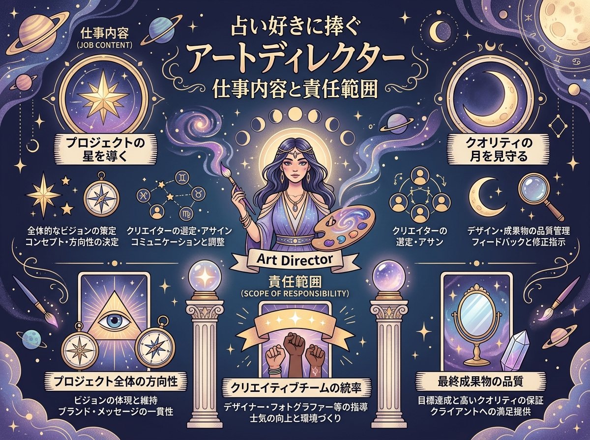 アートディレクター 仕事内容と責任範囲