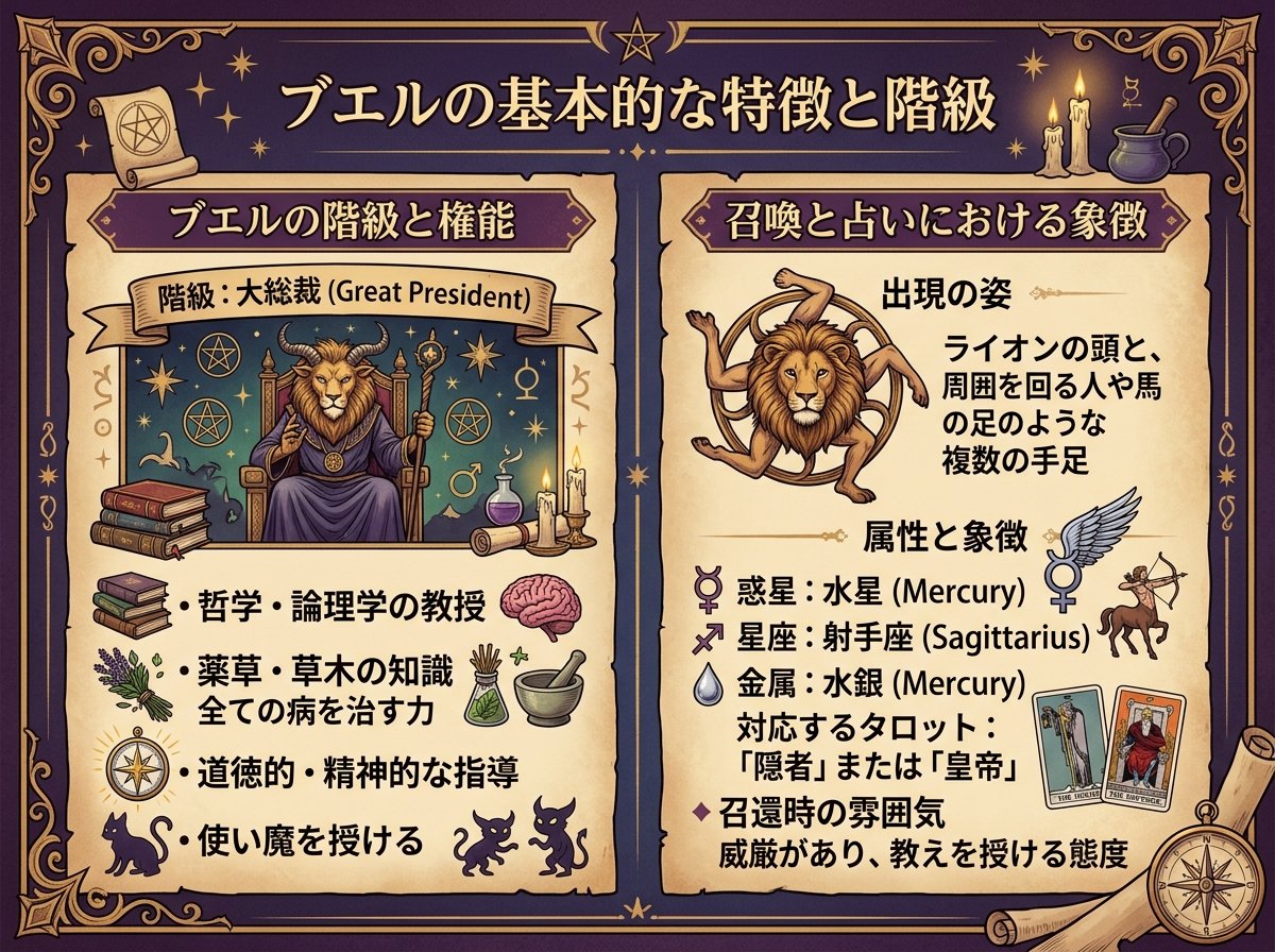 ブエルの基本的な特徴と階級