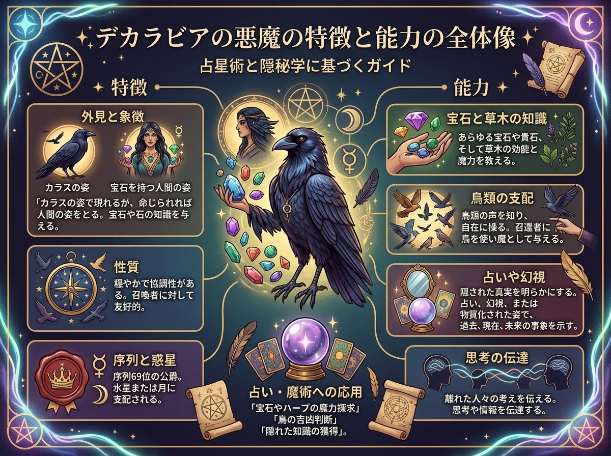 デカラビアの悪魔の特徴と能力の全体像