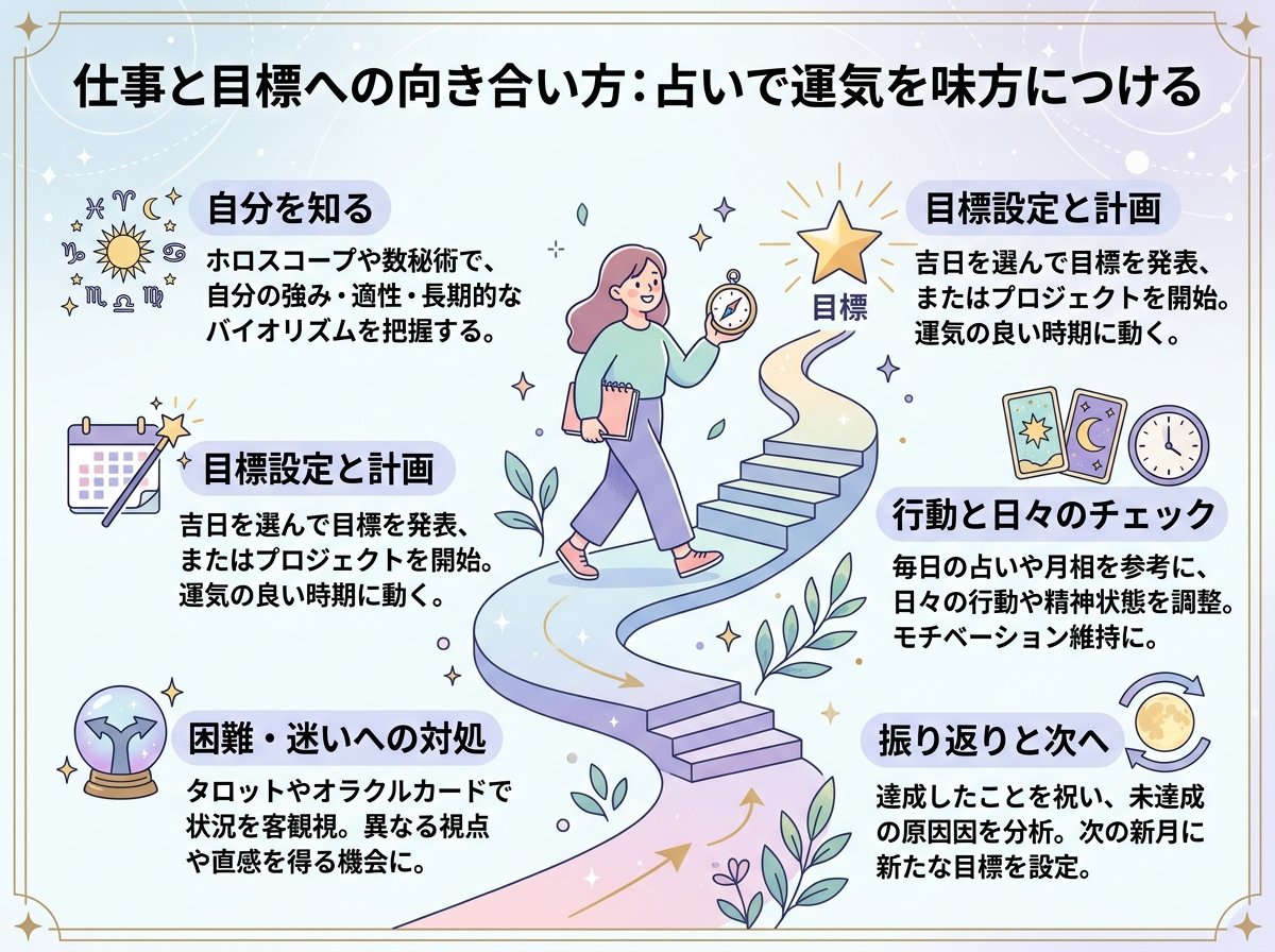 仕事と目標への向き合い方
