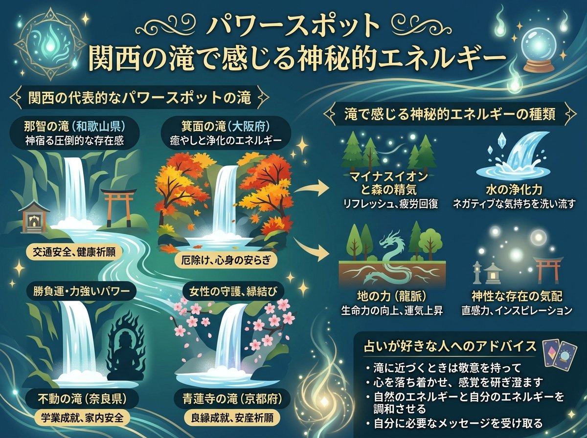 パワースポット関西の滝で感じる神秘的エネルギー