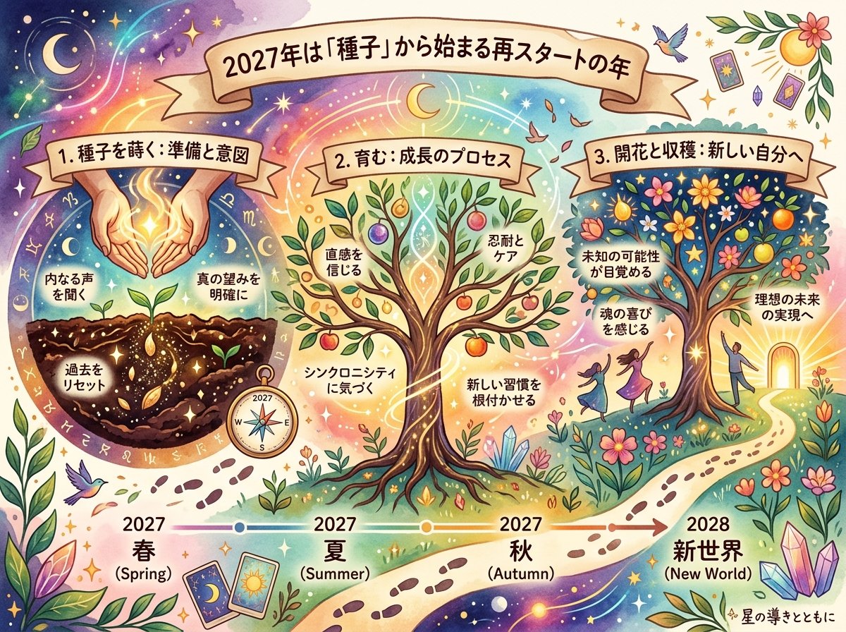 2027年は「種子」から始まる再スタートの年