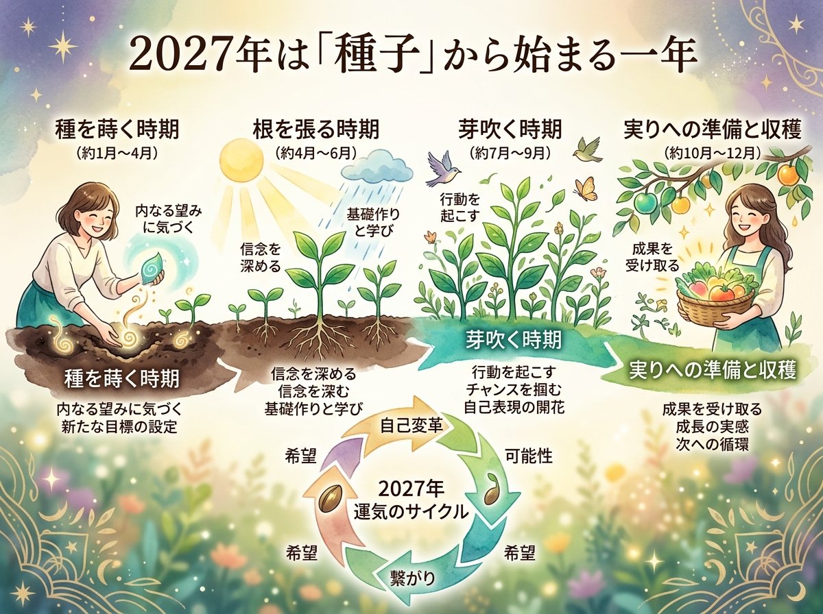2027年は「種子」から始まる一年